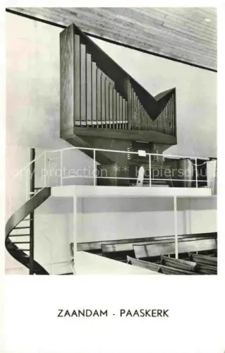 AK / Ansichtskarte Orgel Kirchenorgel Organ Orgue Zaandan Paaskrek 