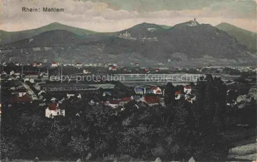 AK / Ansichtskarte Mehlem Godesberg Bonn Panorama