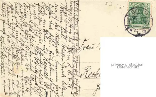 AK / Ansichtskarte BONN Rhein Arndt Denkmal