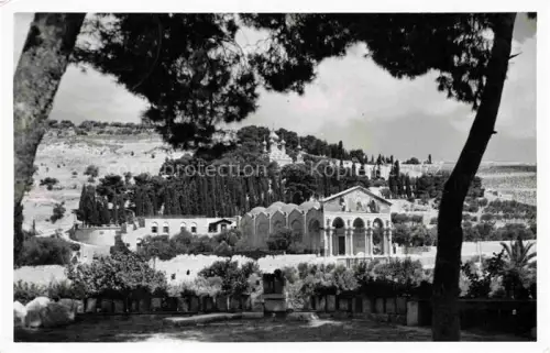 AK / Ansichtskarte Getsemani Getsemane oelberg Jerusalem Yerushalayim Israel Panorama