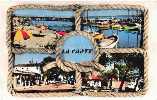 AK / Ansichtskarte La Capte Hyeres Toulon 83 Var La Cote d Azur Souvenir Strand Hafen 