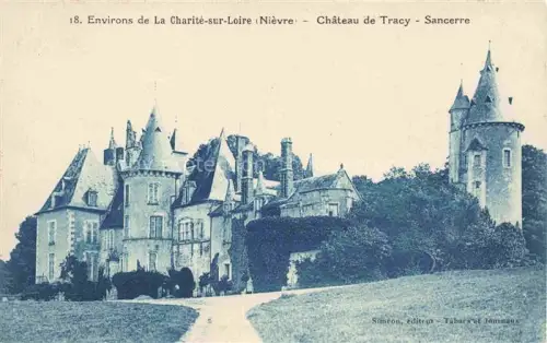 AK / Ansichtskarte Charite-sur-Loire La 58 Nievre Chateau de Tracy Sancerre