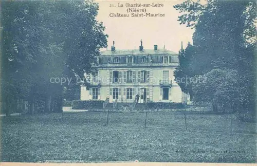 AK / Ansichtskarte Charite-sur-Loire La 58 Nievre Chateau Saint Maurice