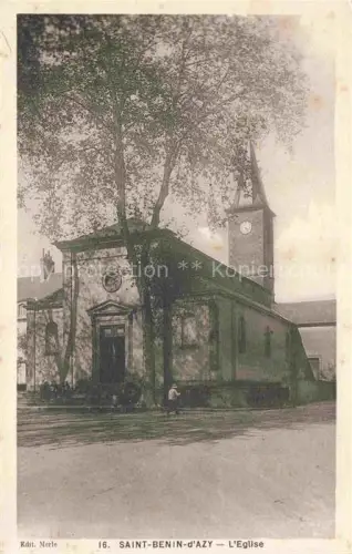 AK / Ansichtskarte Saint-Benin-d Azy NEVERS 58 Nievre L Eglise