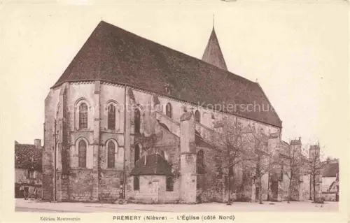 AK / Ansichtskarte Premery Cosne-Cours-sur-Loire 58 Nievre L Eglise cote Nord