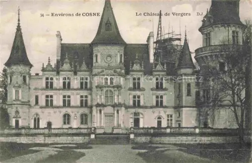 AK / Ansichtskarte COSNE -Cours-sur-Loire 58 Nievre Chateau de Vergers