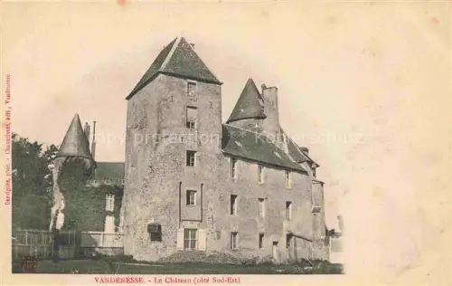 AK / Ansichtskarte Vandenesse Chateau-Chinon 58 Nievre Le Chateau