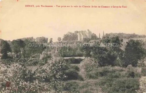 AK / Ansichtskarte Isenay Chateau-Chinon 58 Nievre Chemin Clamecy Cercy la Tour