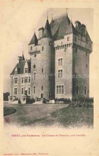 AK / Ansichtskarte Isenay Chateau-Chinon 58 Nievre Chateau Tremblay cote Nord Est