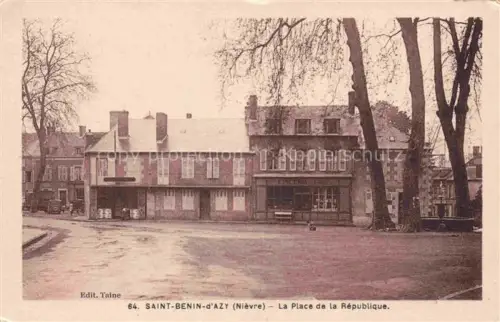 AK / Ansichtskarte Saint-Benin-d Azy NEVERS 58 Nievre La Place de la Republique
