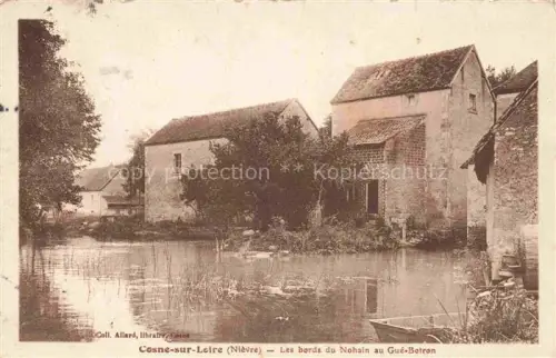 AK / Ansichtskarte COSNE-sur-Loire 58 Nievre Les bords du Nohain au Gue Betron