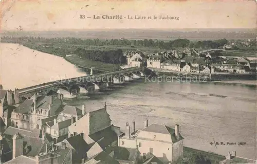 AK / Ansichtskarte Charite-sur-Loire La 58 Nievre La Loire et la Faubourg