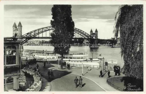 AK / Ansichtskarte BONN Rhein Rheinufer
