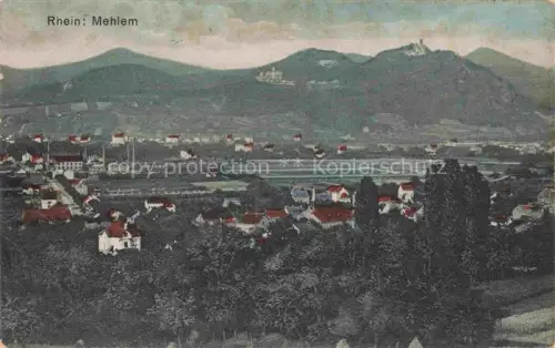 AK / Ansichtskarte Mehlem Godesberg Bonn Rheinpartie