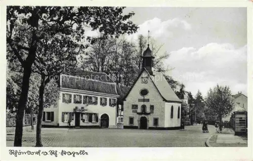AK / Ansichtskarte Rhoendorf Bad Honnef NRW Gasthaus Kapelle