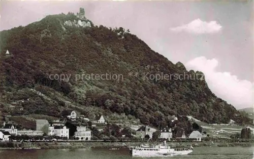 AK / Ansichtskarte Koenigswinter Rhein mit Drachenfels