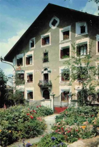 AK / Ansichtskarte Pontresina GR Engadiner Haus