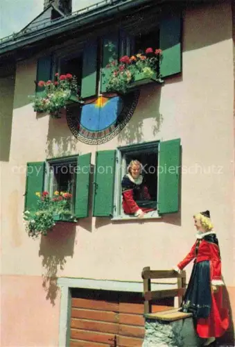 AK / Ansichtskarte Pontresina GR Engadiner Haus