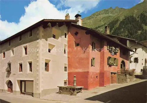 AK / Ansichtskarte Pontresina GR Dorfpartie