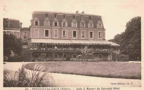 AK / Ansichtskarte Pougues-les-Eaux NEVERS 58 Nievre Salle a Manger du Splendid Hotel