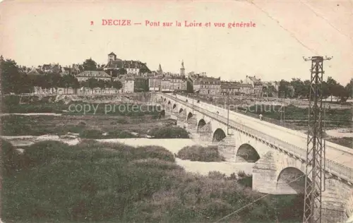 AK / Ansichtskarte Decize NEVERS 58 Nievre Pont sur la Loire 