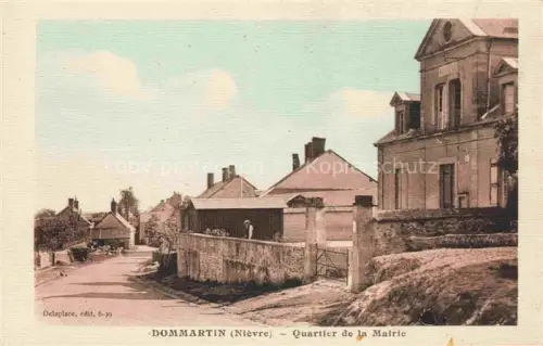 AK / Ansichtskarte Dommartin Chateau-Chinon 58 Nievre Quartier de la Mairie