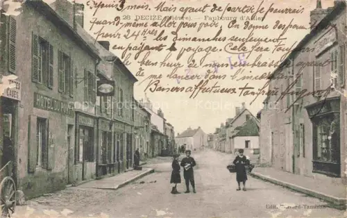 AK / Ansichtskarte Decize NEVERS 58 Nievre Faubourg d Allier