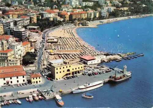 AK / Ansichtskarte SANREMO San Remo Liguria IT Spiaggia di levante dall aereo