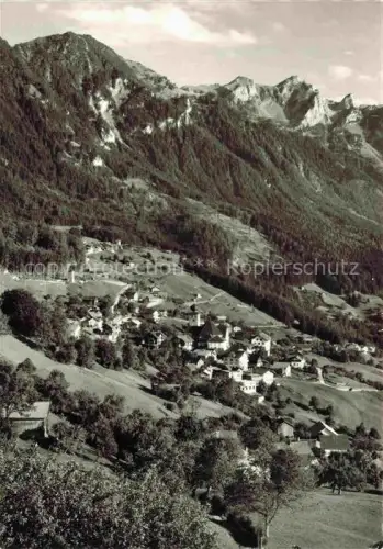 AK / Ansichtskarte Triesenberg Liechtenstein FL Fliegeraufnahme
