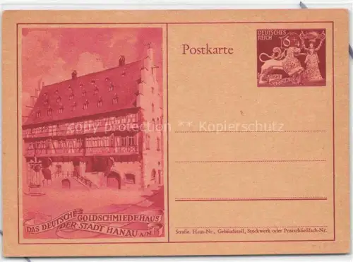 AK / Ansichtskarte HANAU  Main Das Deutsche Goldschmiedehaus