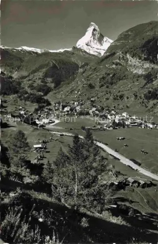 AK / Ansichtskarte ZERMATT VS mit Matterhorn