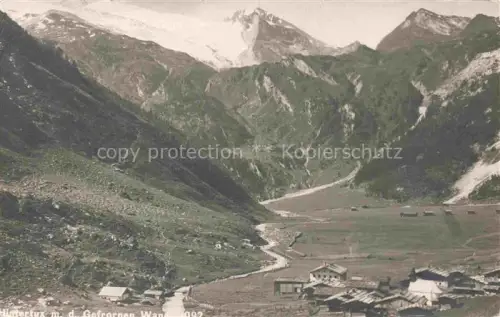 AK / Ansichtskarte Hintertux Tux Zillertal Tirol AT mit Gefrorene Wand