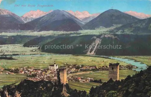 AK / Ansichtskarte Zirl Oberinntal Tirol AT mit Ruine Fragenstein