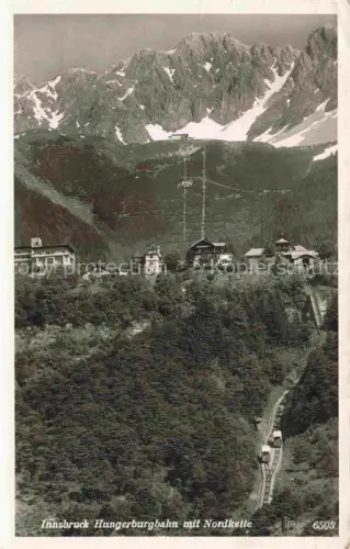 AK / Ansichtskarte INNSBRUCK Tirol AT Hungerburgbahn mit Nordkette