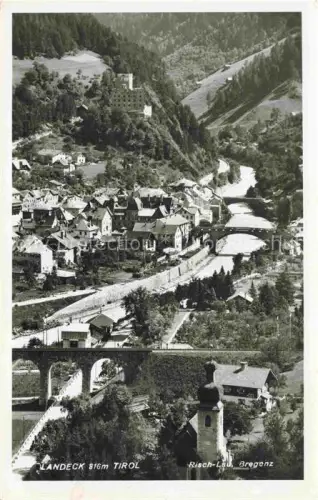 AK / Ansichtskarte Landeck  Tirol AT Fliegeraufnahme