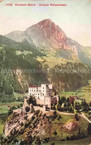 AK / Ansichtskarte Windisch-Matrei Osttirol Tirol AT Schloss Weissenstein