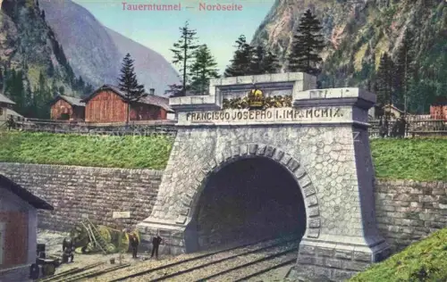 AK / Ansichtskarte Tauerntunnel Bad Gastein AT Tunnel Nordseite