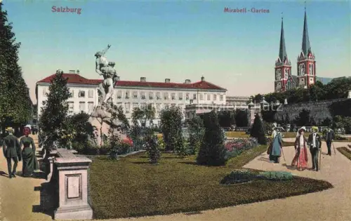 AK / Ansichtskarte SALZBURG  AT Mirabell Garten