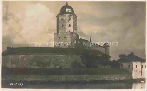 AK / Ansichtskarte Wiipuri Viipuri Suomi Schloss