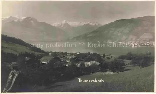 AK / Ansichtskarte Thumersbach Zell am See AT  Panorama