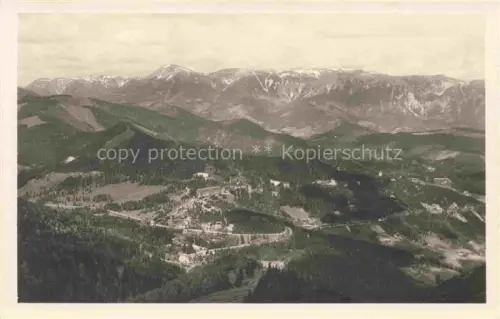 AK / Ansichtskarte Semmering Niederoesterreich AT Panorama vom Sonnwendstein