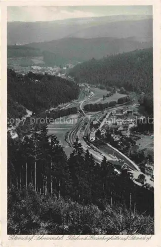 AK / Ansichtskarte Sitzendorf  Schwarzatal Thueringen Panorama