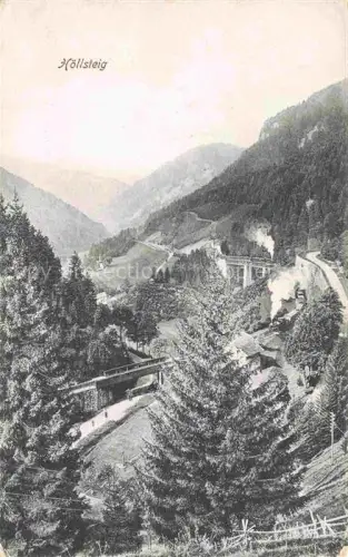 AK / Ansichtskarte Hoellsteig Hinterzarten BW im Hoellental Panorama