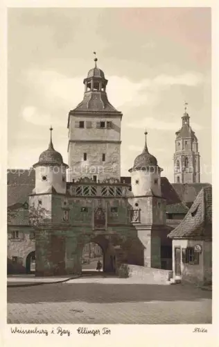 AK / Ansichtskarte Weissenburg  Bayern Ellinger Tor