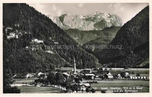 AK / Ansichtskarte Inzell Traunstein Bayern Blick auf die Reiteralpe
