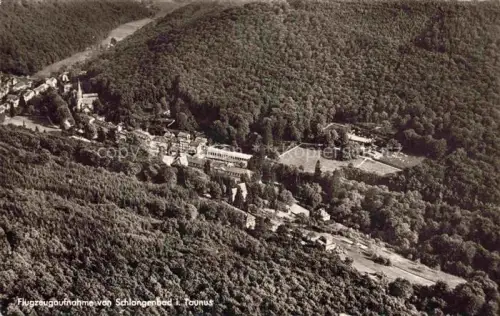AK / Ansichtskarte Schlangenbad Taunus Hessen Fliegeraufnahme