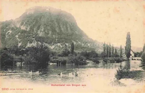 AK / Ansichtskarte Hohentwiel Singen BW Panorama