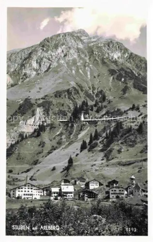 AK / Ansichtskarte Stuben Arlberg Flexenstrasse Vorarlberg AT Panorama