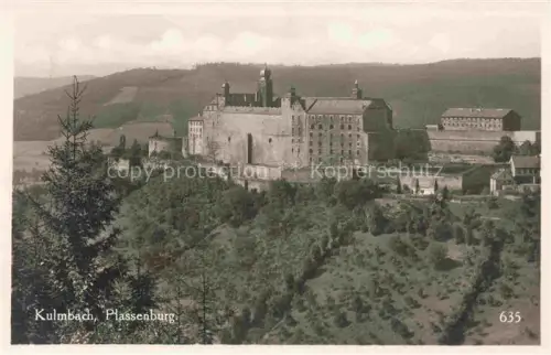 AK / Ansichtskarte Kulmbach Bayern Plassenburg