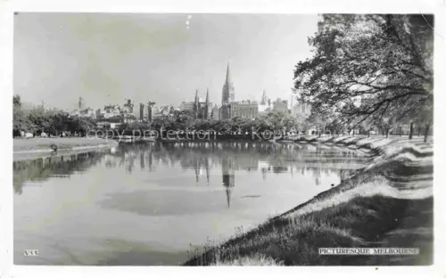 AK / Ansichtskarte MELBOURNE  Victoria Australia Pittoresque view of the city